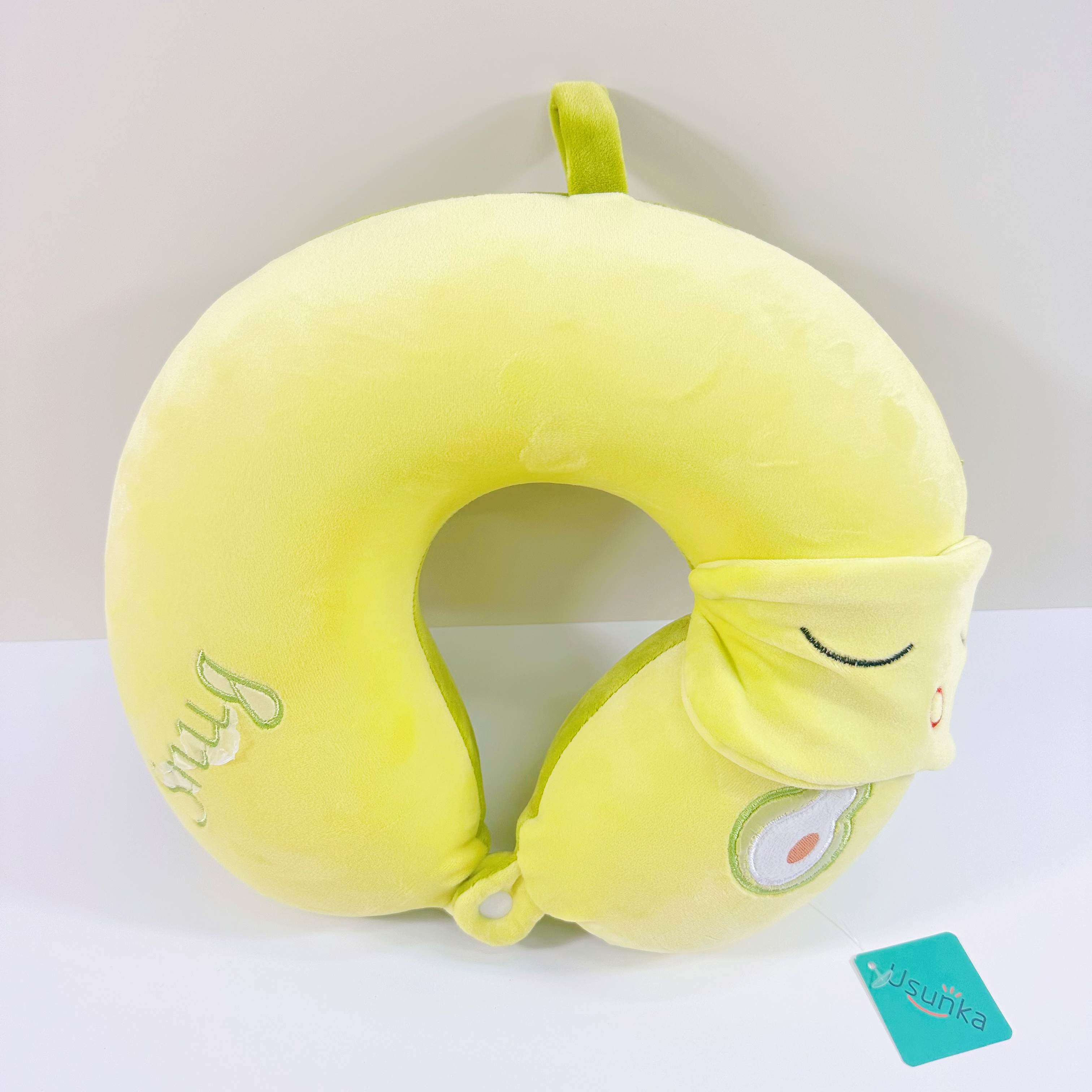 记忆棉枕头u型枕 卡通脖枕头飞机旅行枕护颈枕午睡记忆棉卡通颈枕 详情图5