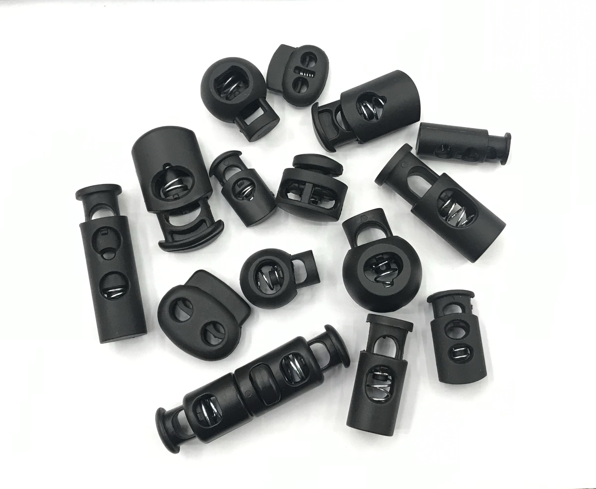 塑料弹簧扣 猪鼻扣 弹簧按压绳扣