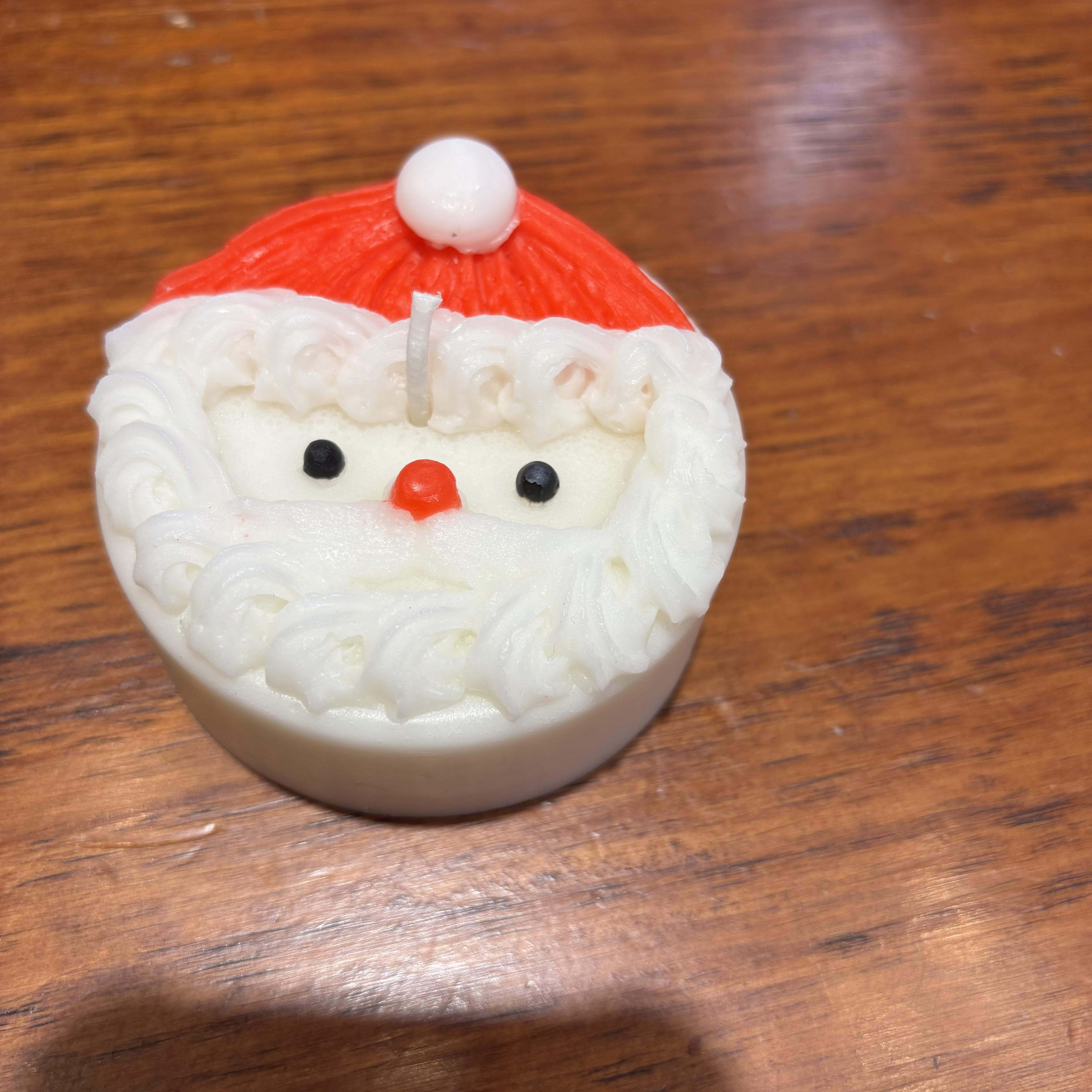 圣诞老人香薰蜡烛蛋糕伴手礼candle香氛蜡烛礼物圣诞节手工造型蜡