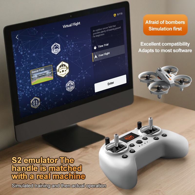 无人机遥控飞机飞行器高清航拍便携娱乐适用多场景飞机模型遥控飞机无人机遥控飞机详情图2