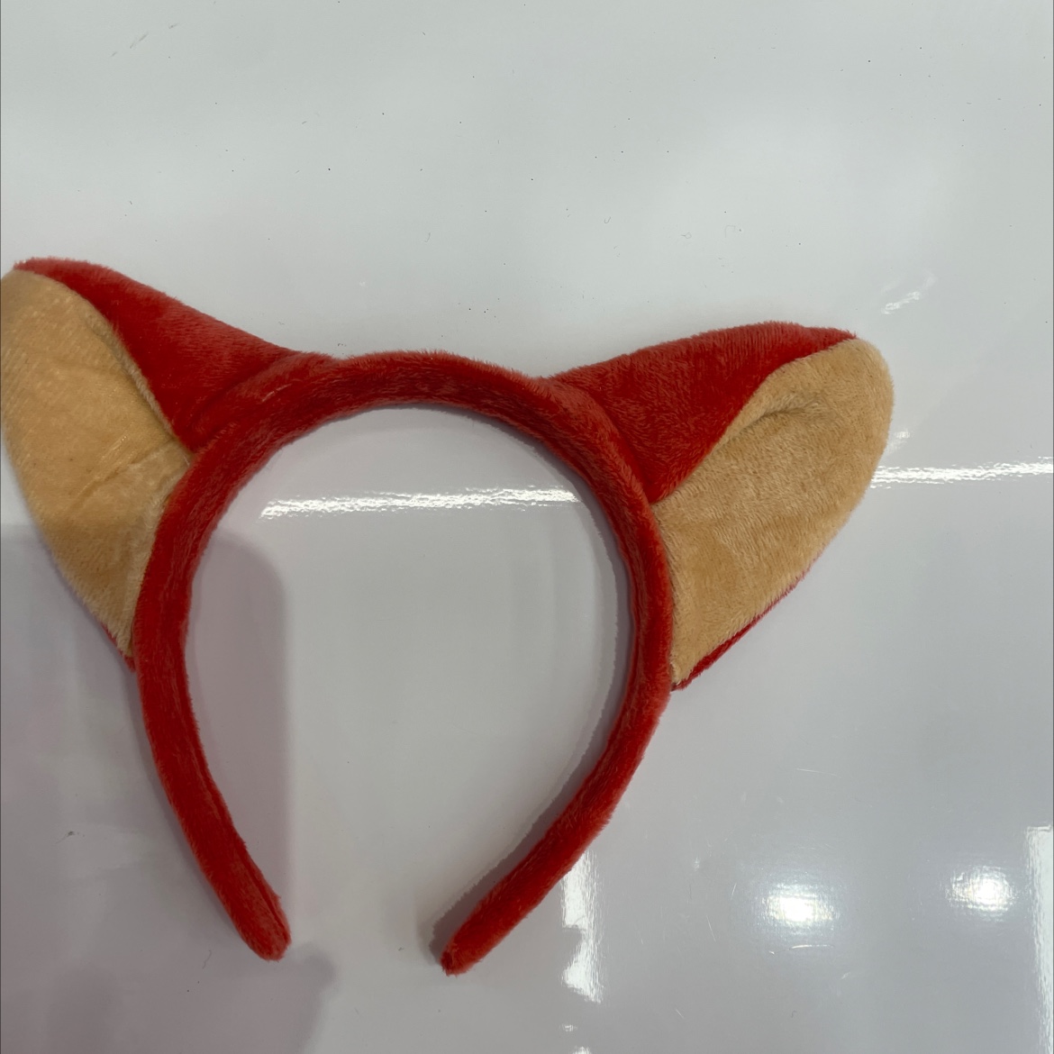 可爱卡通毛绒狐狸发箍，装扮时尚表演拍照道具