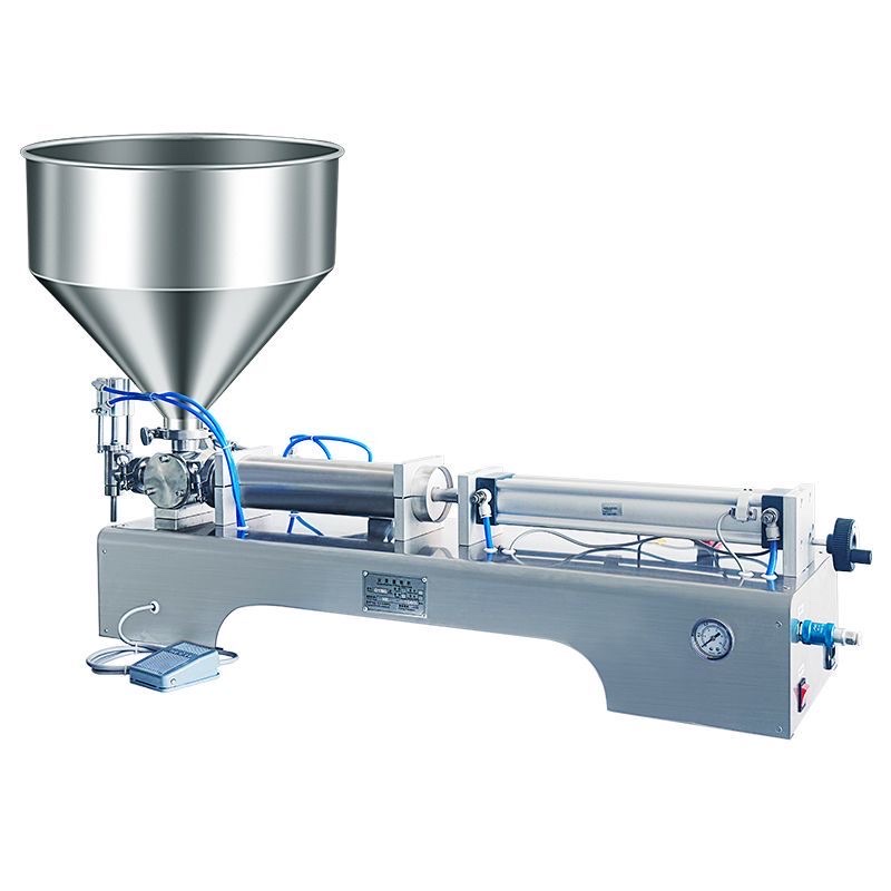 Pneumatic paste quantitative filling machine, honey sauce filling, cosmetic quantitative paste liquid filling machine, canning machine detail image 6