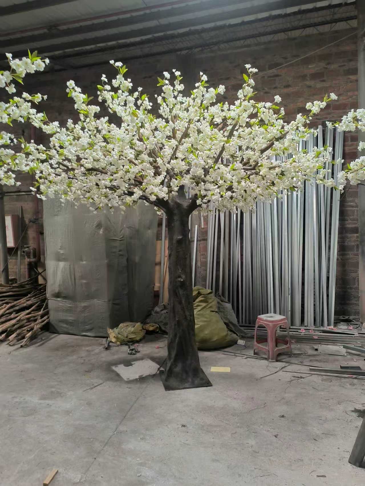 仿真樱花假树户外装饰家居摆件办公桌绿植配件仿真花详情图3