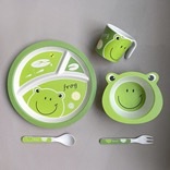 竹纤维餐具产品图