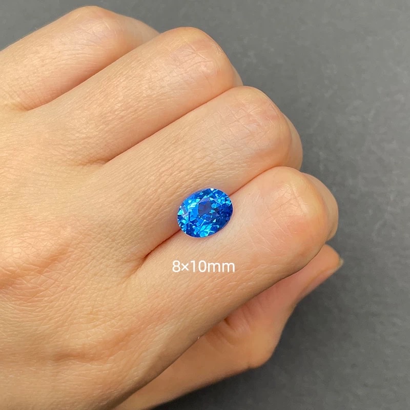 钴蓝培育宝石生长尖晶石详情2