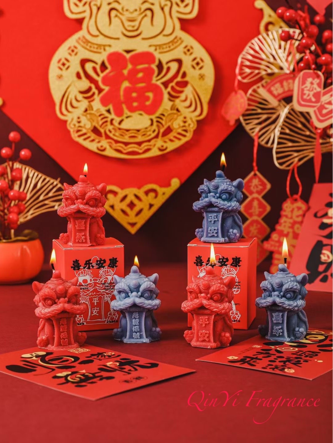 Aromatherapy candles, party set, Christmas fragrance, European style, long-lasting fragrance, aromatherapy candles, gift set, Chinese style, Xiaohongshu details Picture