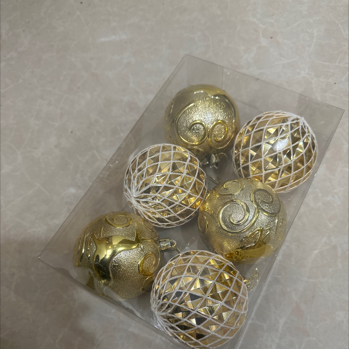 Christmas supplies: 8CM Christmas hanging balls detail image 2