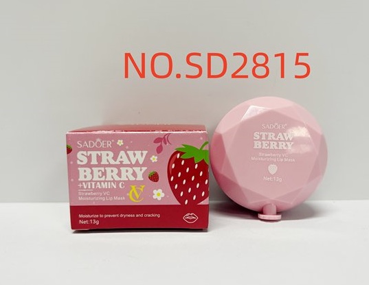 SADOER草莓VC保湿唇膜（外文版）13g