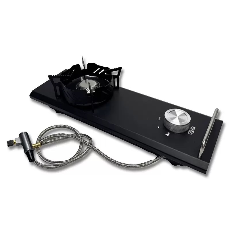 Outdoor IGT semi-unit stove, dual-purpose IGT stove, combined camping tea-making 0.5 unit stove Application Scenario