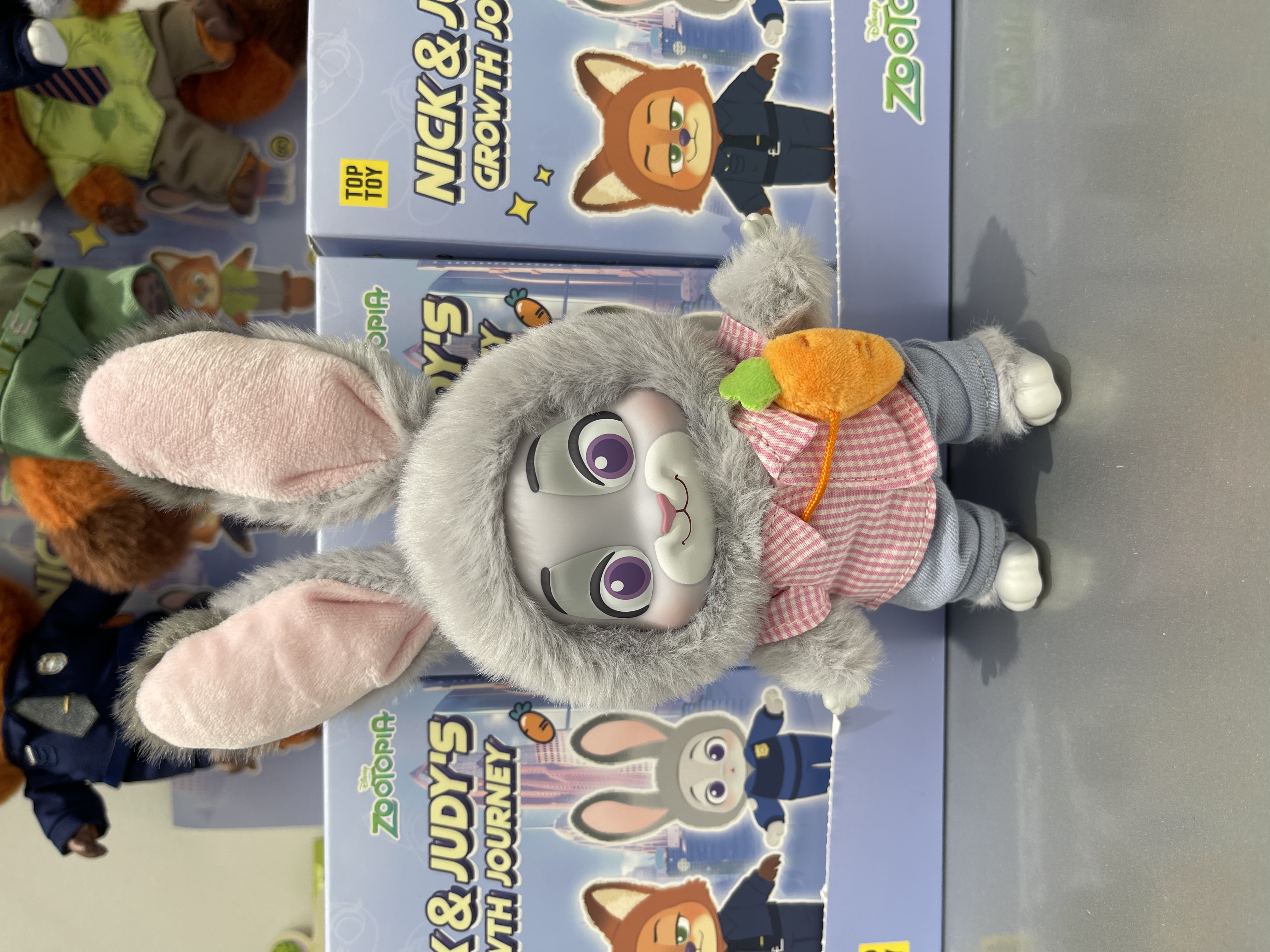 正版 TOPTOY 疯狂动物城 潮流盲盒 毛绒挂件