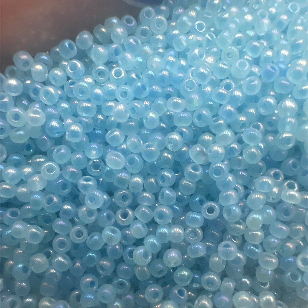 Colored glass rice beads, round beads, loose beads set, handcrafted hair accessories, earrings, beaded accessories Application Scenario