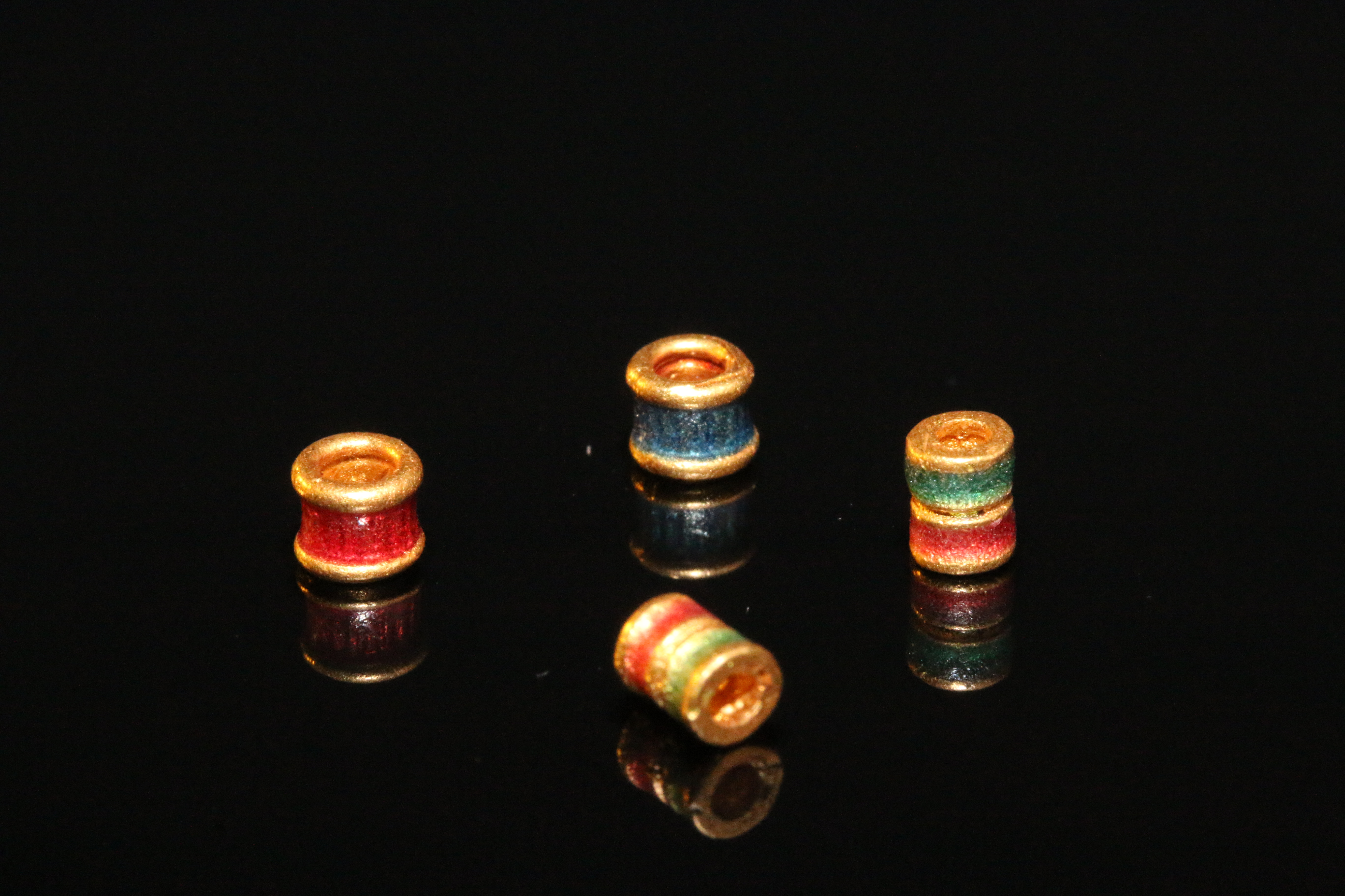 Handmade DIY bead stringing materials, natural pearl wood beads, creative decorative accessories, multiple colors and styles to choose from Specification image