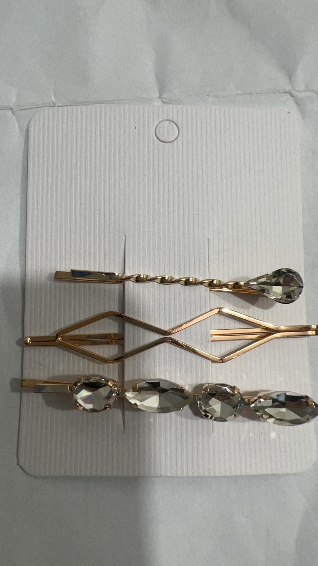 发梳头饰实物图