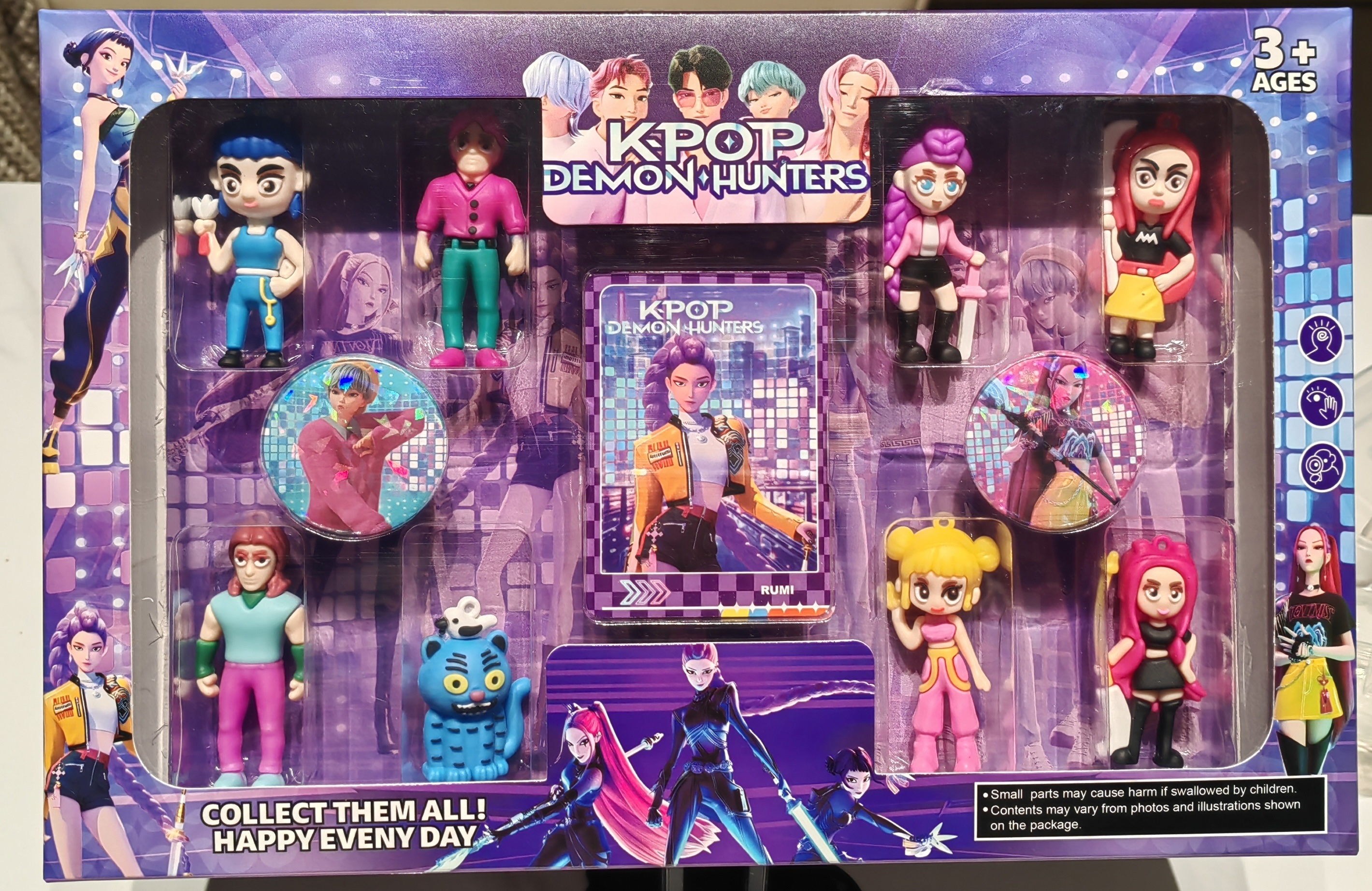 足球/木棍人展示盒公仔徽章玩具潮流玩具潮玩