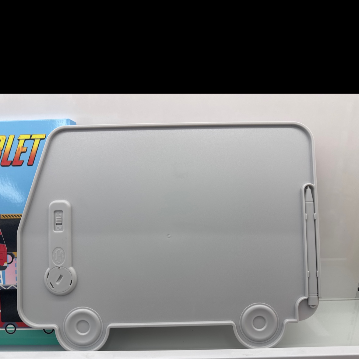 Fun transportation vehicle LCD handwriting board, portable children's drawing and calculation board, educational handwriting board toy details Picture