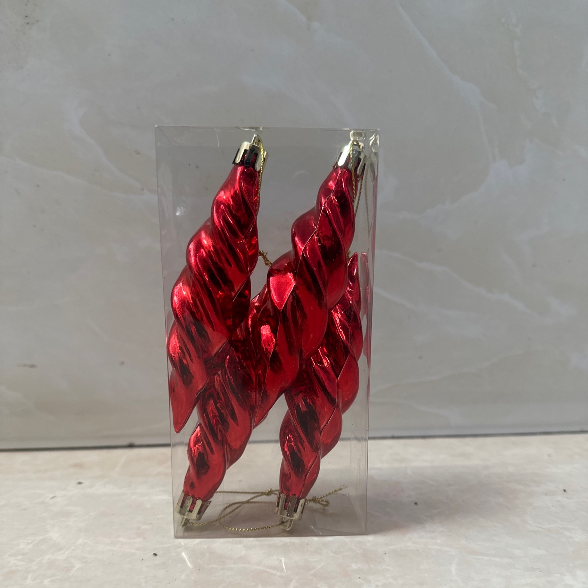 圣诞节挂件 挂饰 长螺球