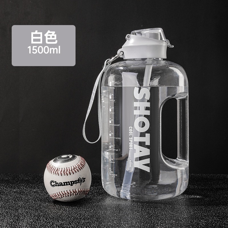 Plastic cups, portable straws, water cups, tritan outdoor sports water bottles, daily buckets, large-capacity space cups detail image 4
