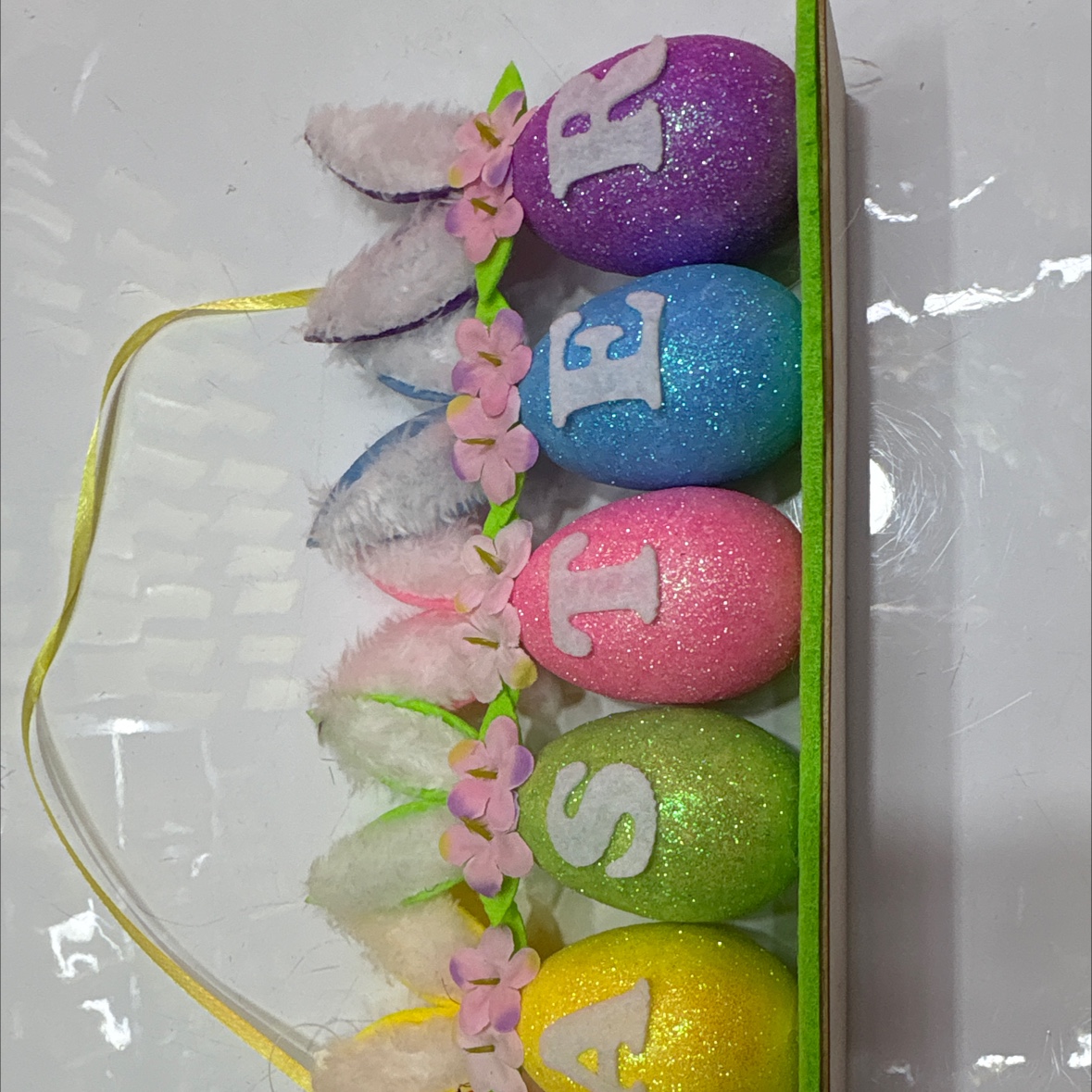 复活节泡沫彩蛋挂件 节日家居派对场景装饰diy仿真鸡蛋布置道具 