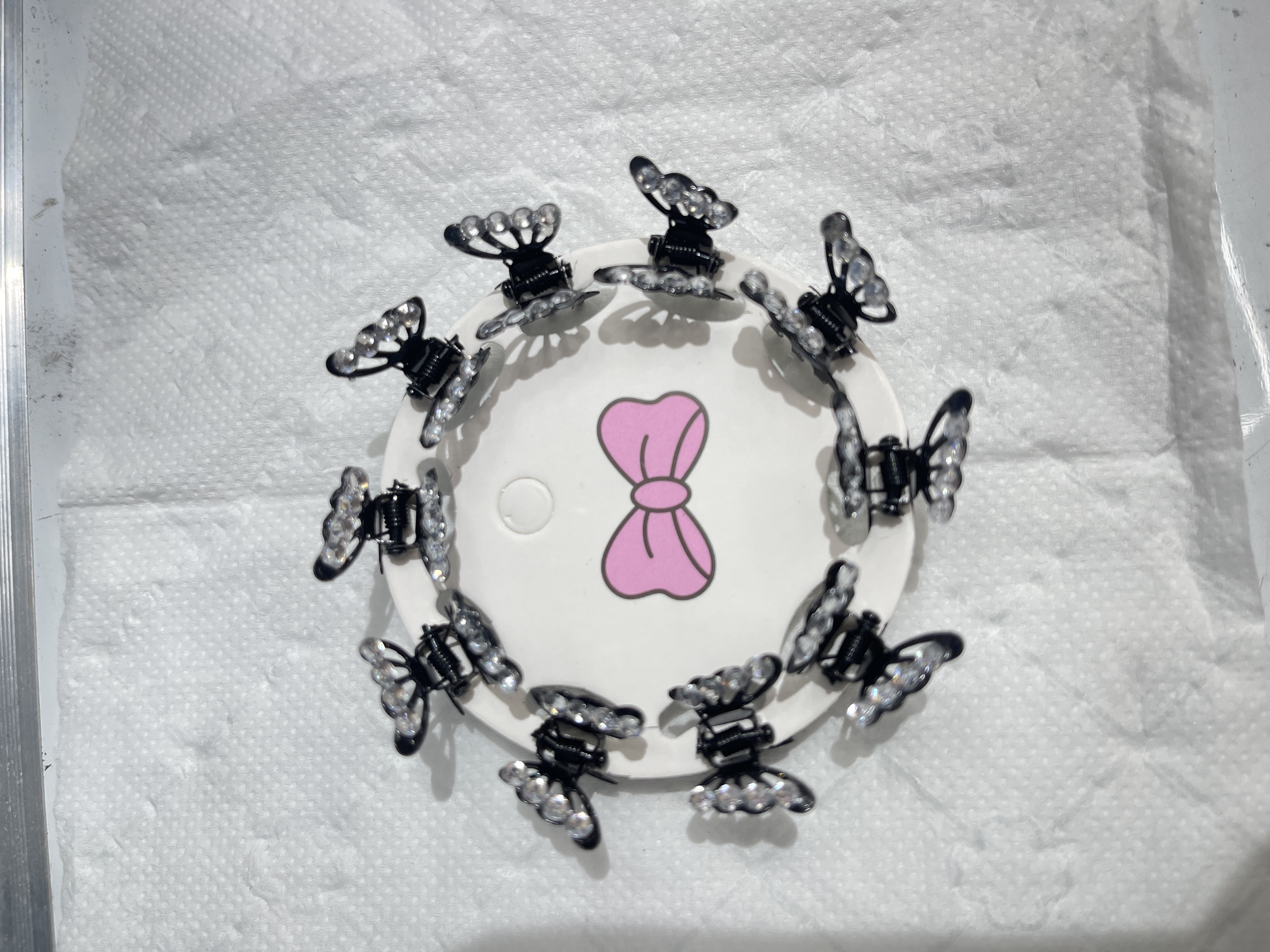 韩版抓夹发抓小夹子公主小女孩盘发头成人梅花迷你儿童蝴蝶爪夹