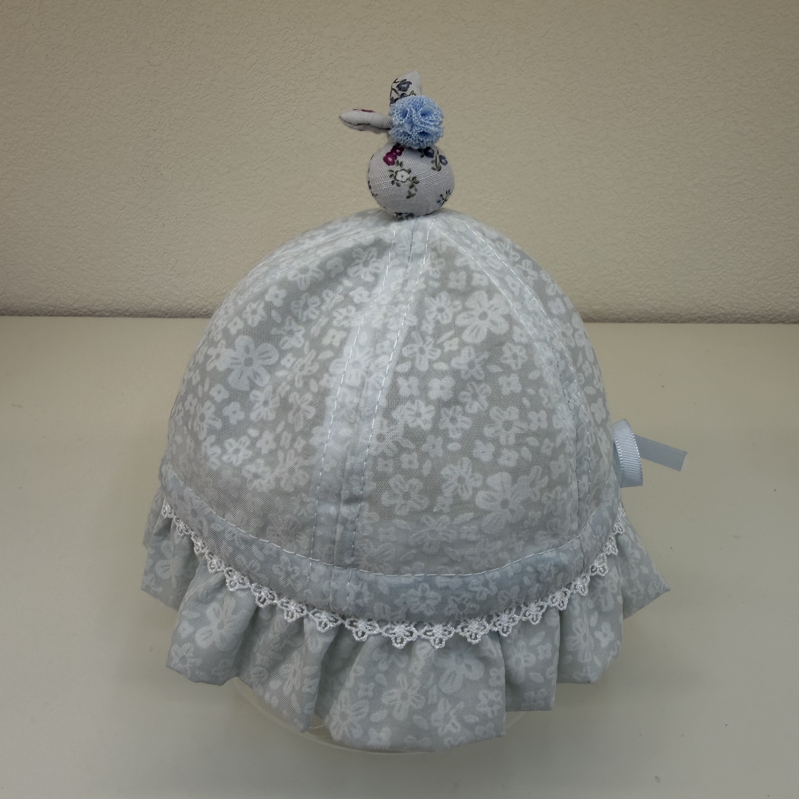 Gorra de dibujos animados gorra de bebé gorra de bebé de verano gorra de niños protección solar transpirable lindo encaje de organza pequeño conejo primavera verano otoño llana gorra Application Scenario