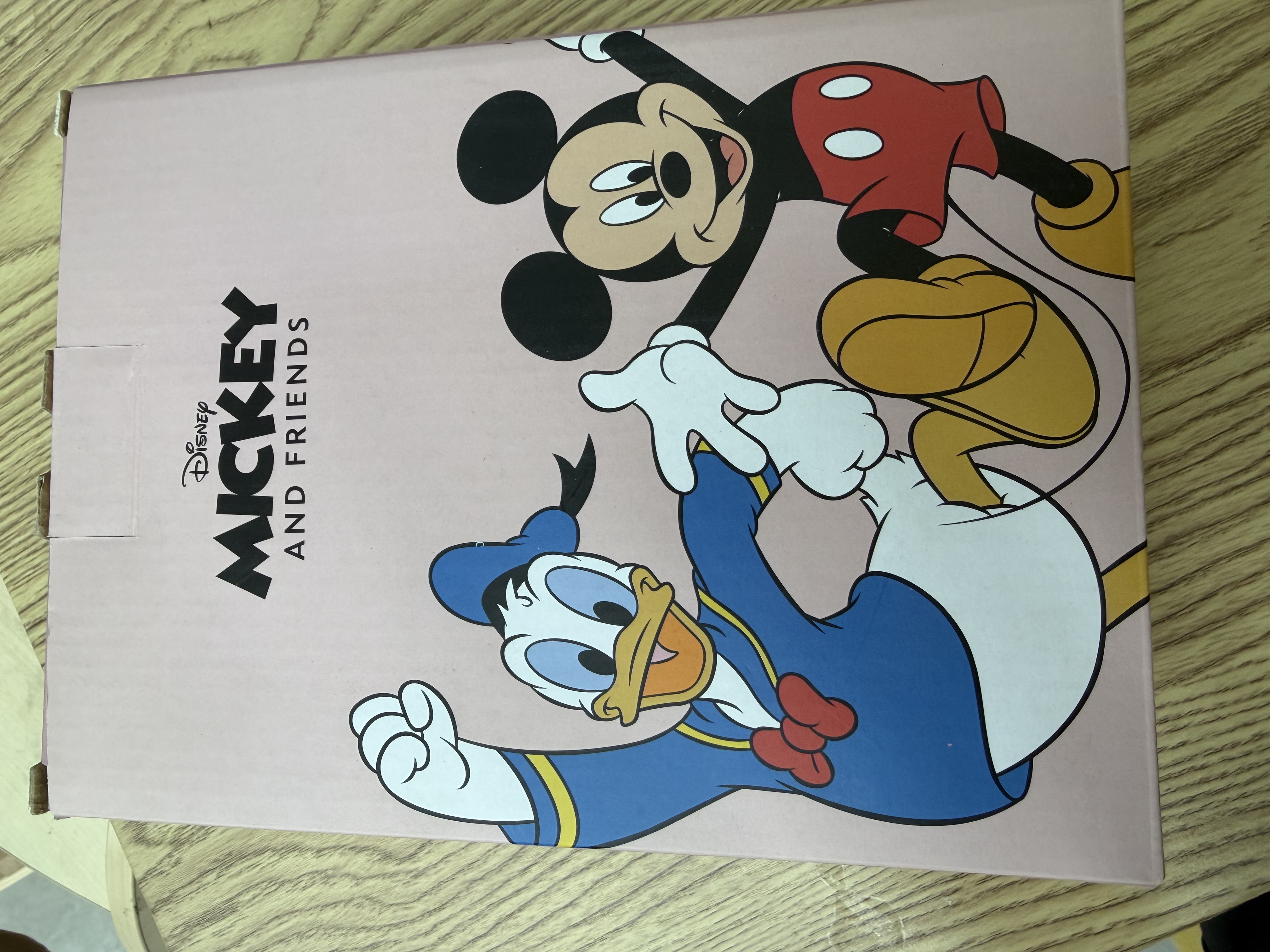 迪士尼米奇系列玻璃三分格饭盒