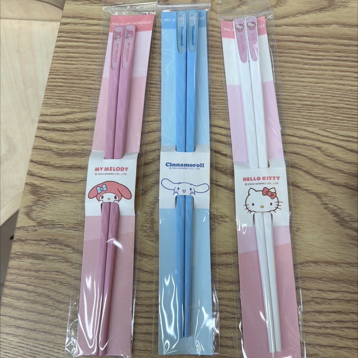 三丽欧系列指甲合金筷