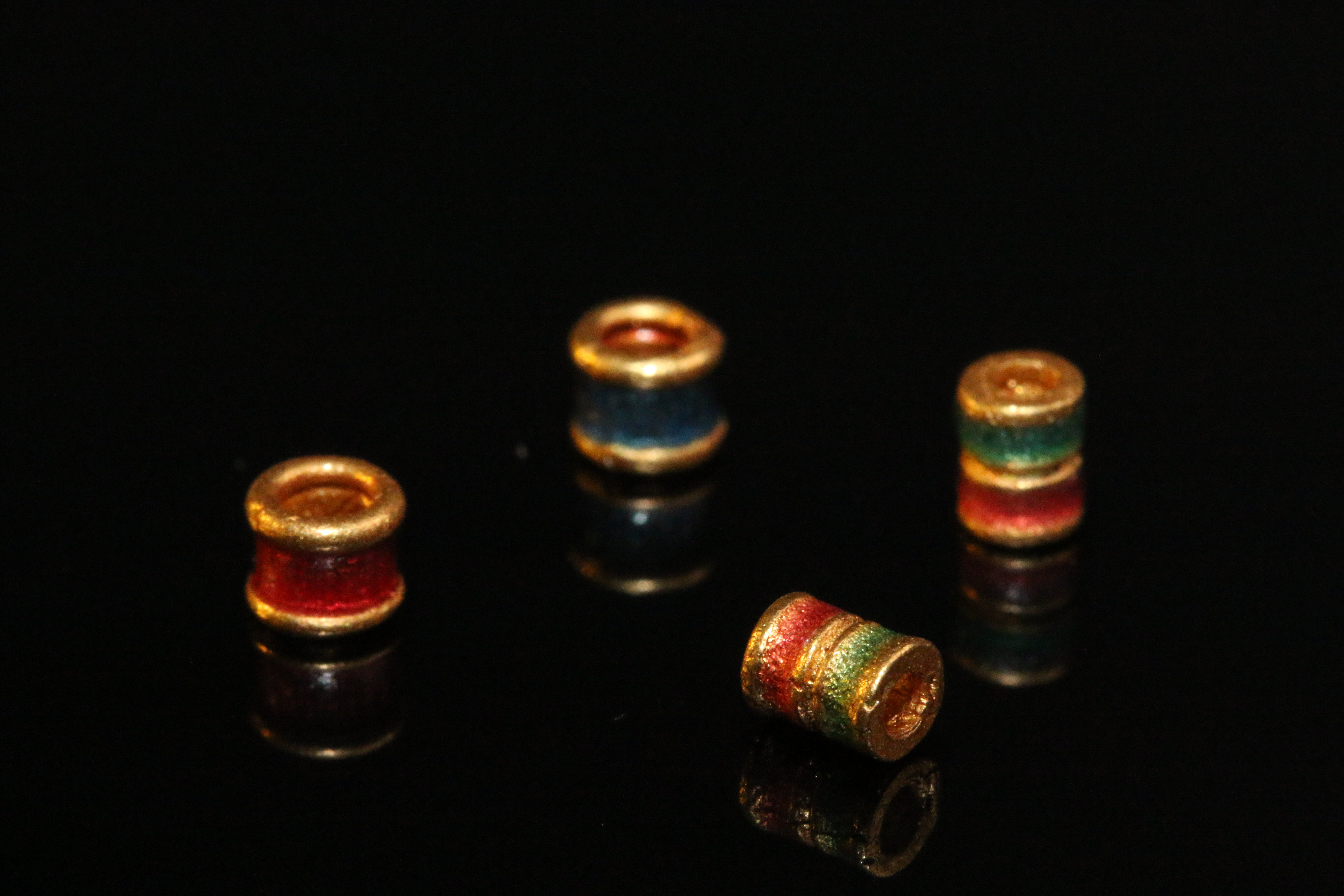 Handmade DIY bead stringing materials, natural pearl wood beads, creative decorative accessories, multiple colors and styles to choose from details Picture