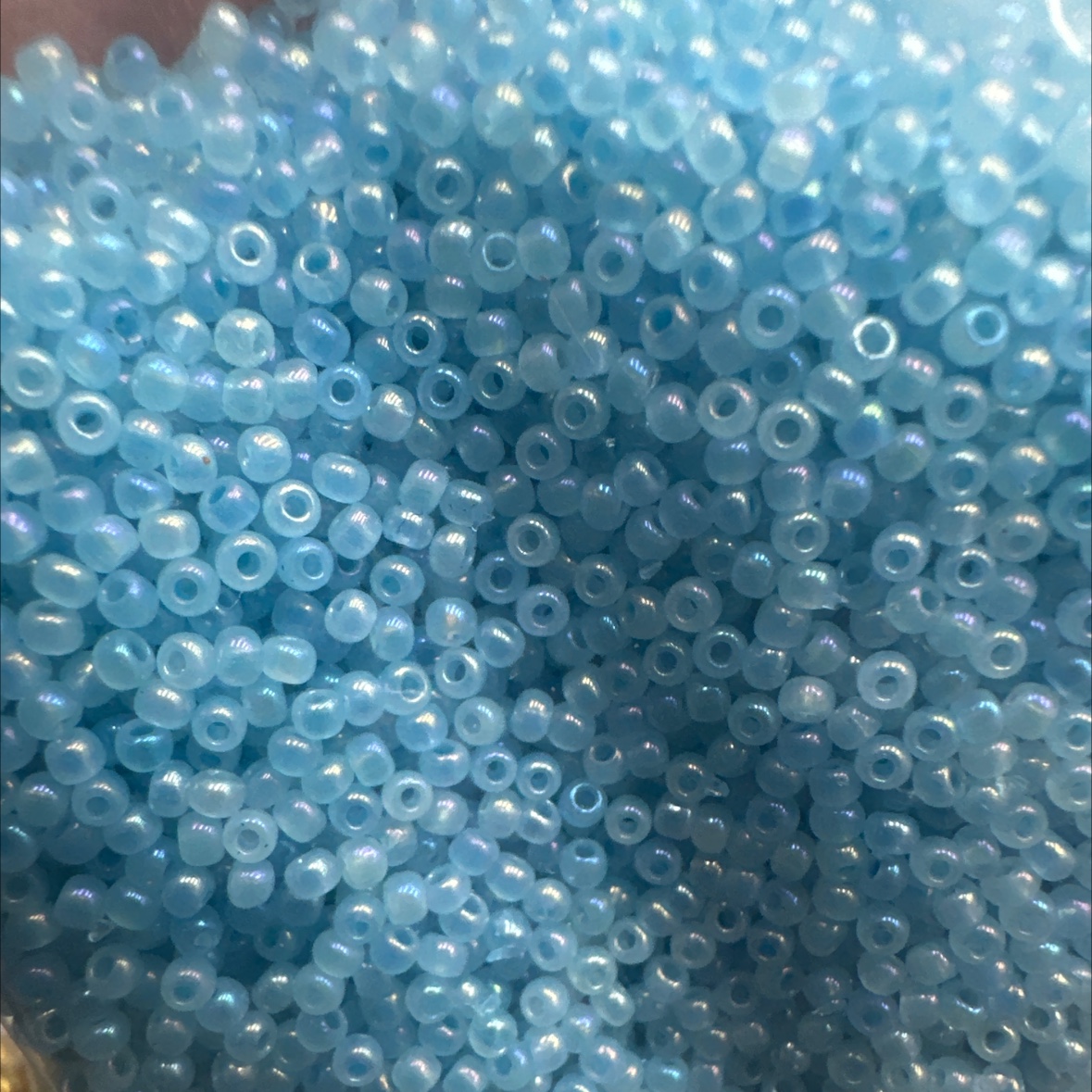 Colored glass rice beads, round beads, loose beads set, handcrafted hair accessories, earrings, beaded accessories Specification image