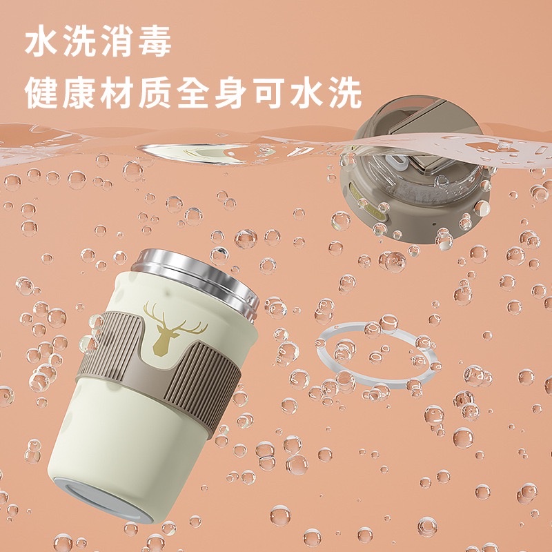 Wholesale 316 stainless steel coffee cups, high-appearation-level stainless steel insulated cups for women, office promotional gift water cups detail image 3