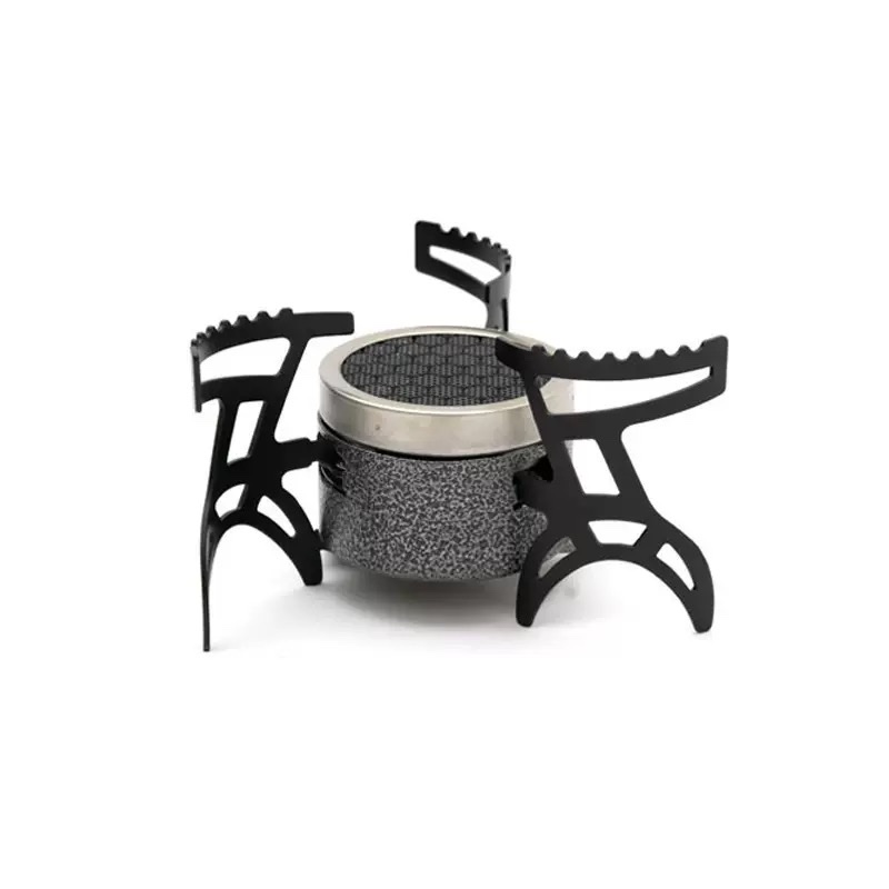 Infrared outdoor split type cassette burner barbecue equipment, foldable portable outdoor gas stove