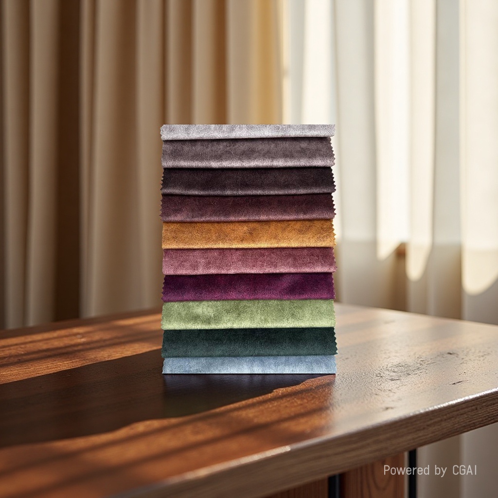 In-Stock Thickened Deerskin Fleece, Keyi Fleece, Dutch Fleece Printing, Thai Small Texture Car Cover Fabric Sand Release Bag Craftsmanship