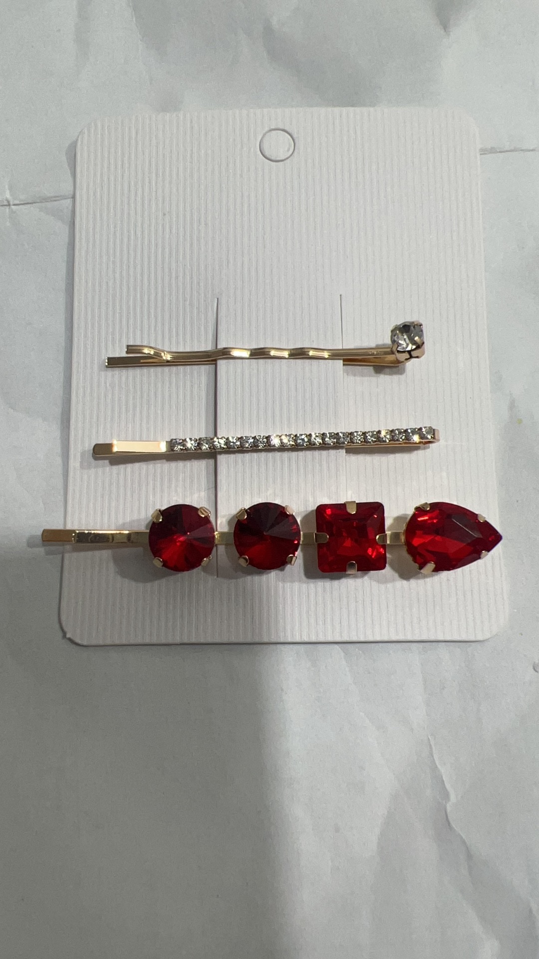 高级感爱心碎发夹子 小众灰色气质侧边一字刘海夹2024新款头饰品头饰发夹套装白底实物图