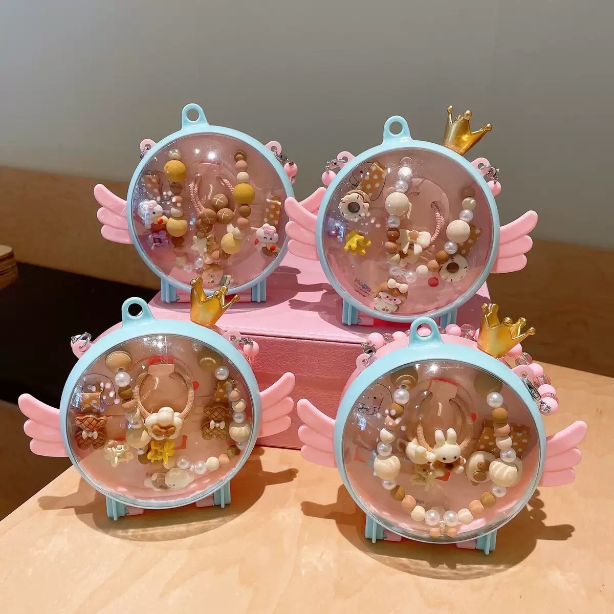 Children's accessory set, cute style, autumn and winter color schemes