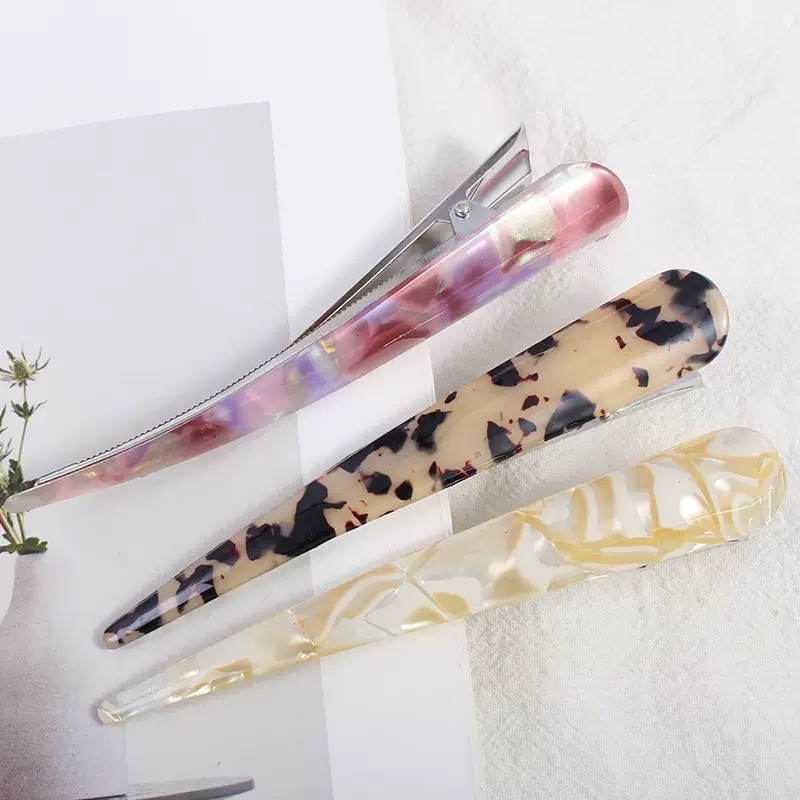 Horn clips, hair clips, duckbill clips detail image 4