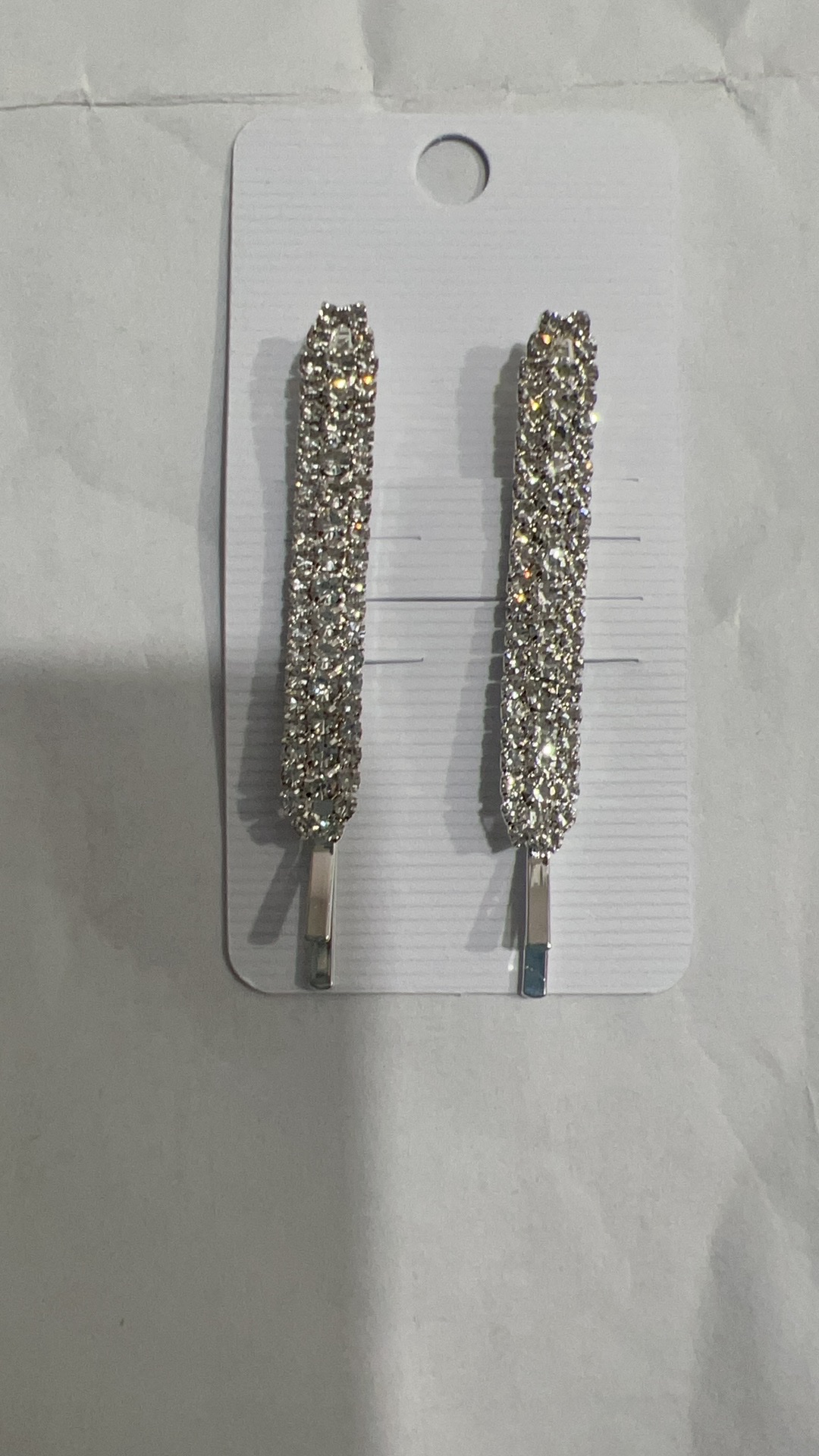 高级感爱心碎发夹子 小众灰色气质侧边一字刘海夹2024新款头饰品发夹头饰发夹发带发夹对装细节图