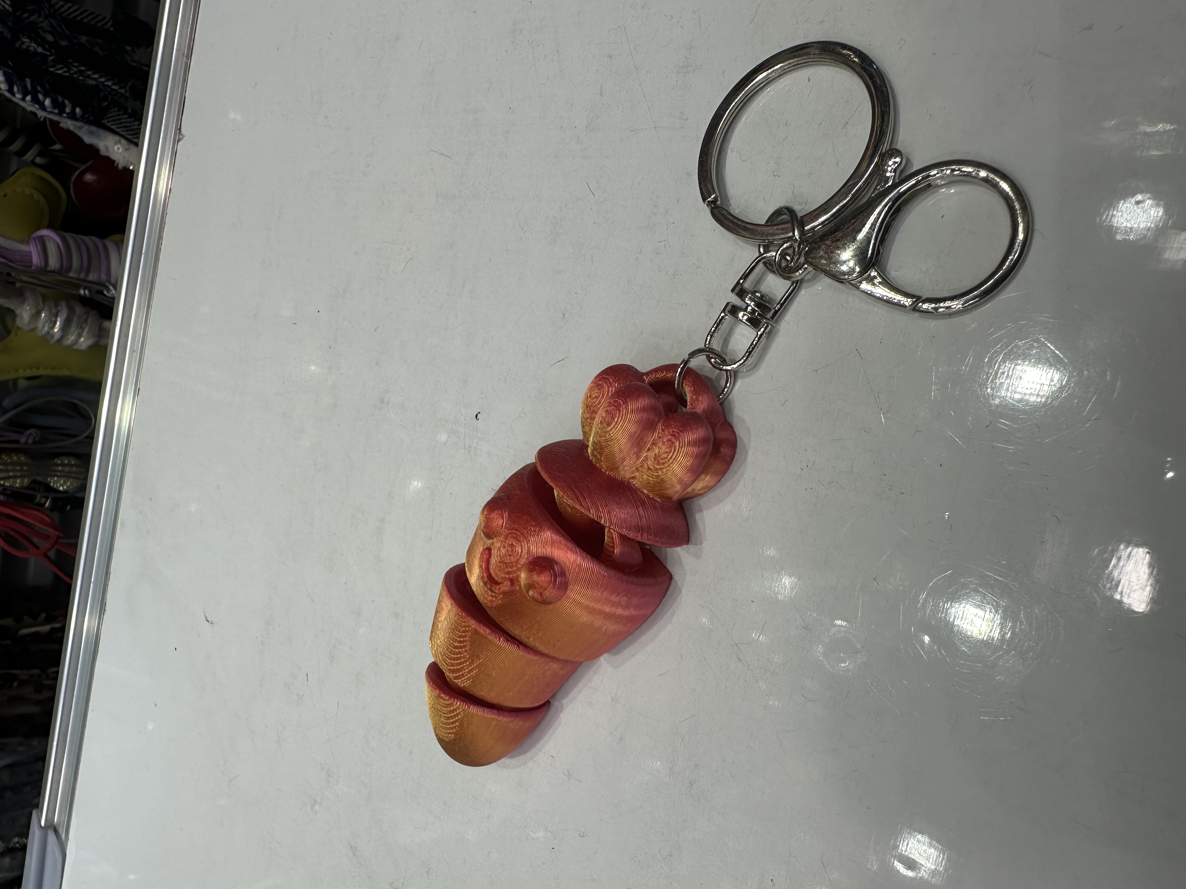 3D打印挂件.颜色很多