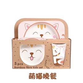 萌猫正方形五件套