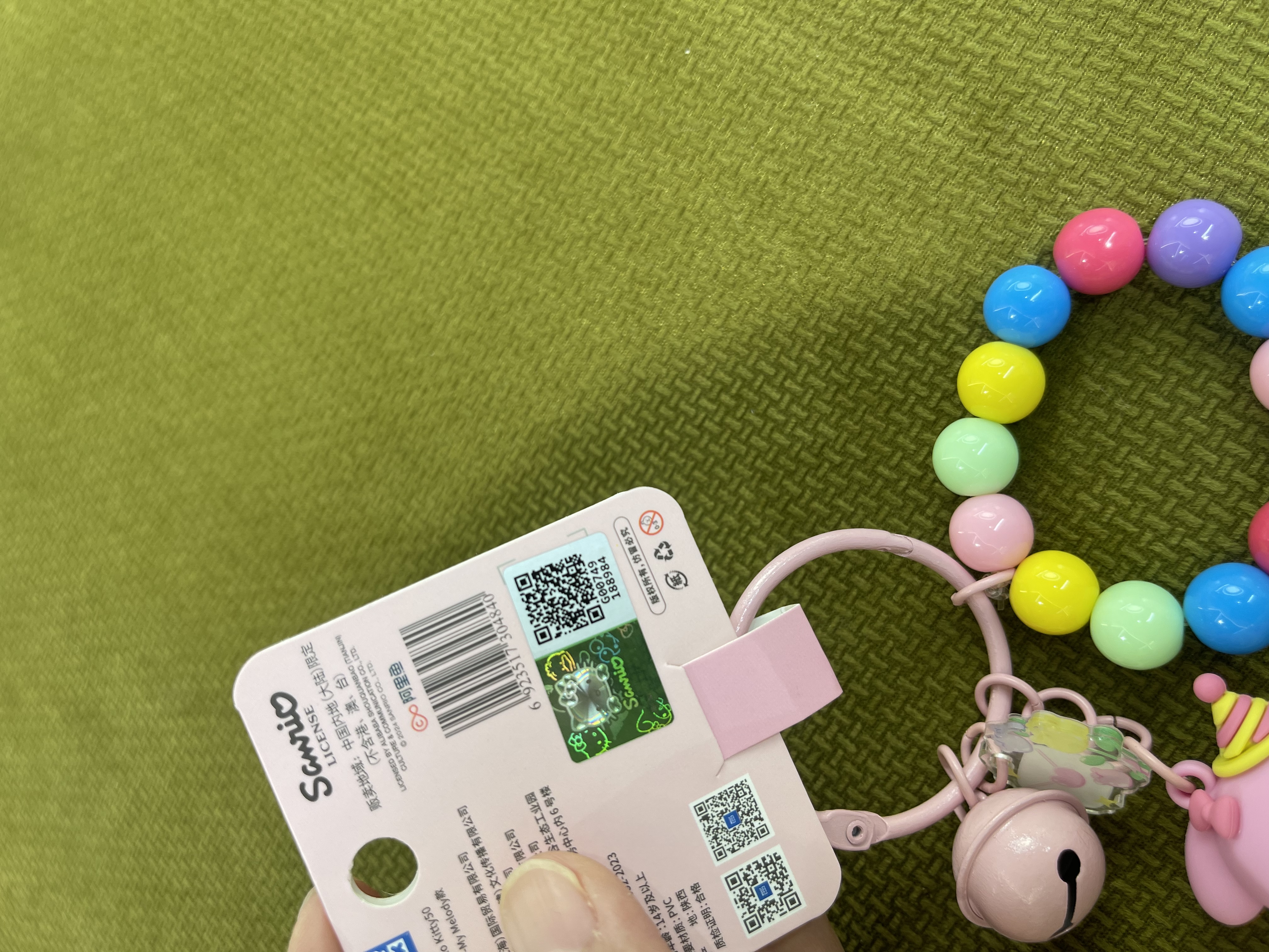 正版授权 三丽鸥 手机可爱挂饰 萌萌哒 时尚潮流详情图6