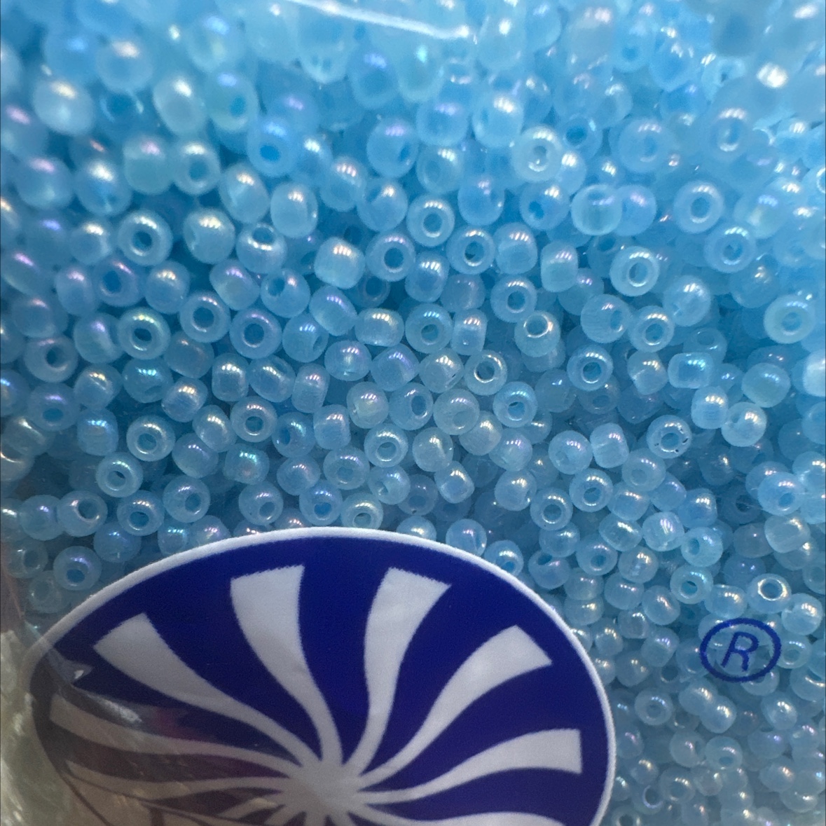 Colored glass rice beads, round beads, loose beads set, handcrafted hair accessories, earrings, beaded accessories details Picture