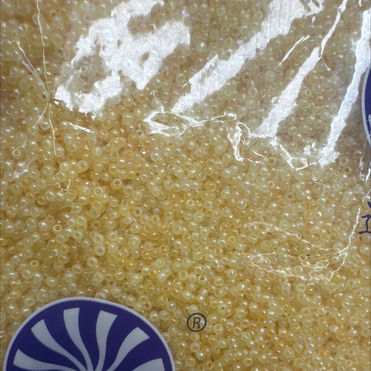 幻彩玻璃米珠 亮面散珠套装 手工创意饰品制作配件