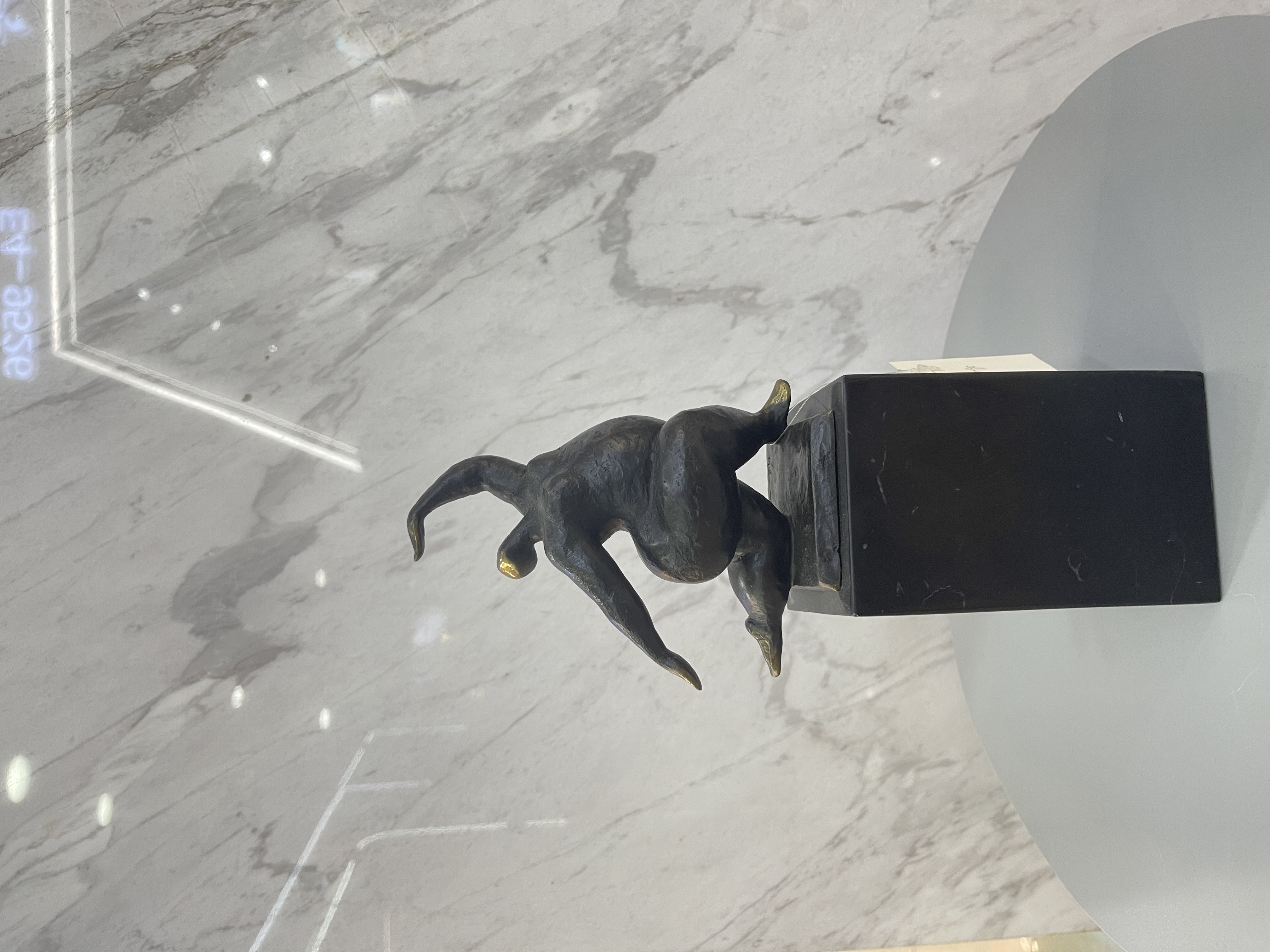 铜摆件黄铜工艺品摆件抽象跳舞胖女人摆件艺术抽像摆件工艺品