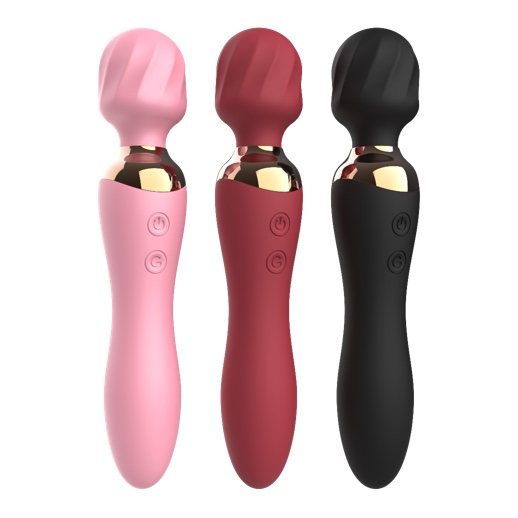 女用情趣用品/双头12段调频震动/震动头带加温功能