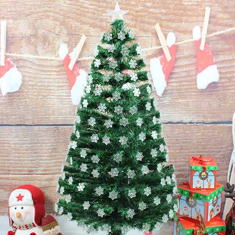 圣诞树 光纤树 LED灯树  节曰装饰圣诞节的灯光营造出一种祥和的氛围，让我感受到平安与喜悦的滋味。产品图