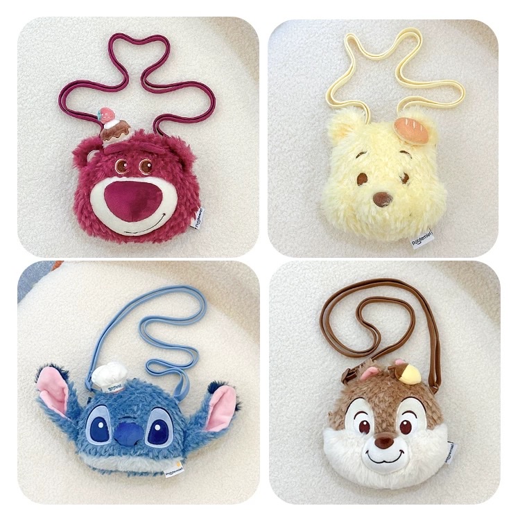 正版草莓熊 斜挎腰包 可爱卡通包包 潮流百搭款详情图7