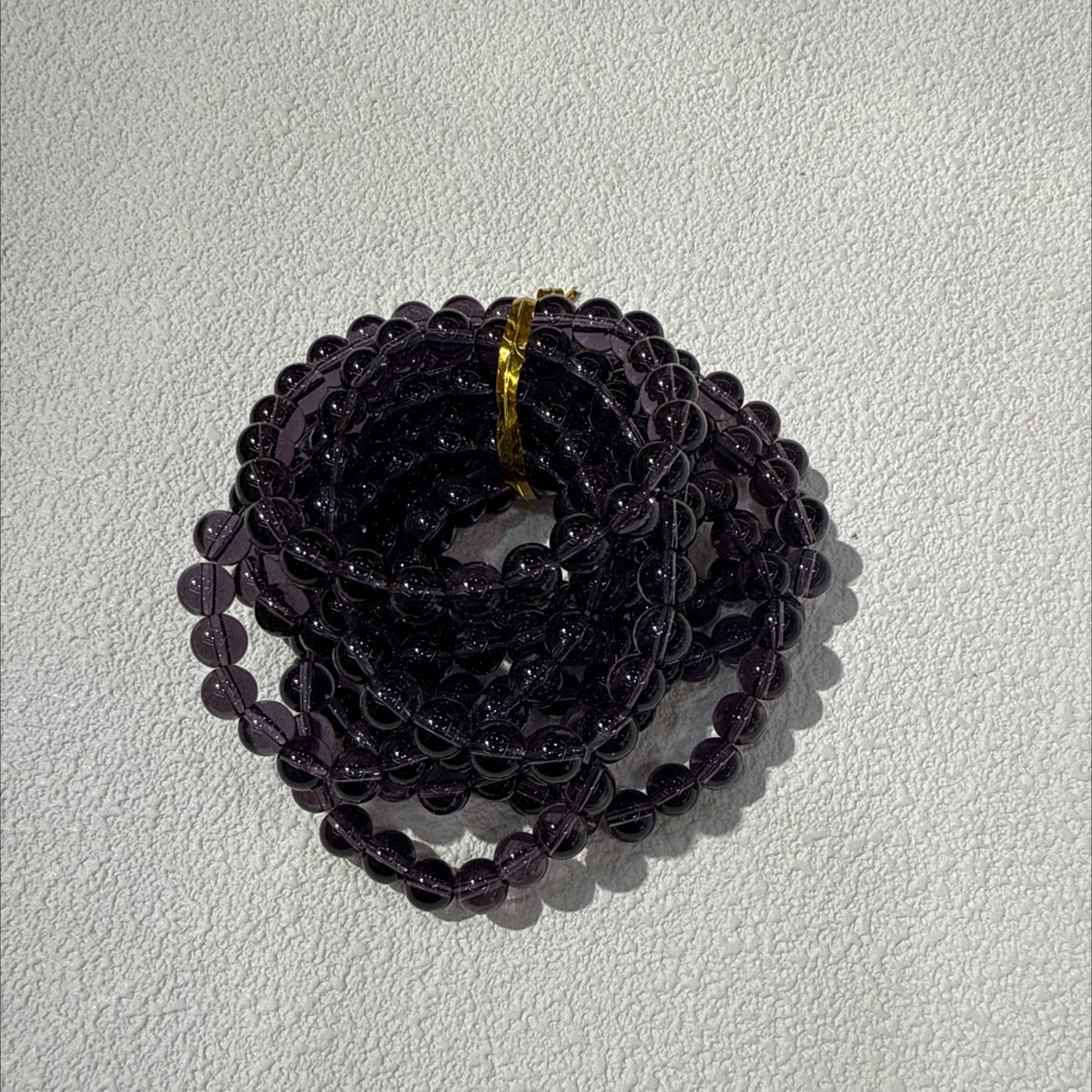 多种颜色玻璃素圈手链简约小众手链女款饰品