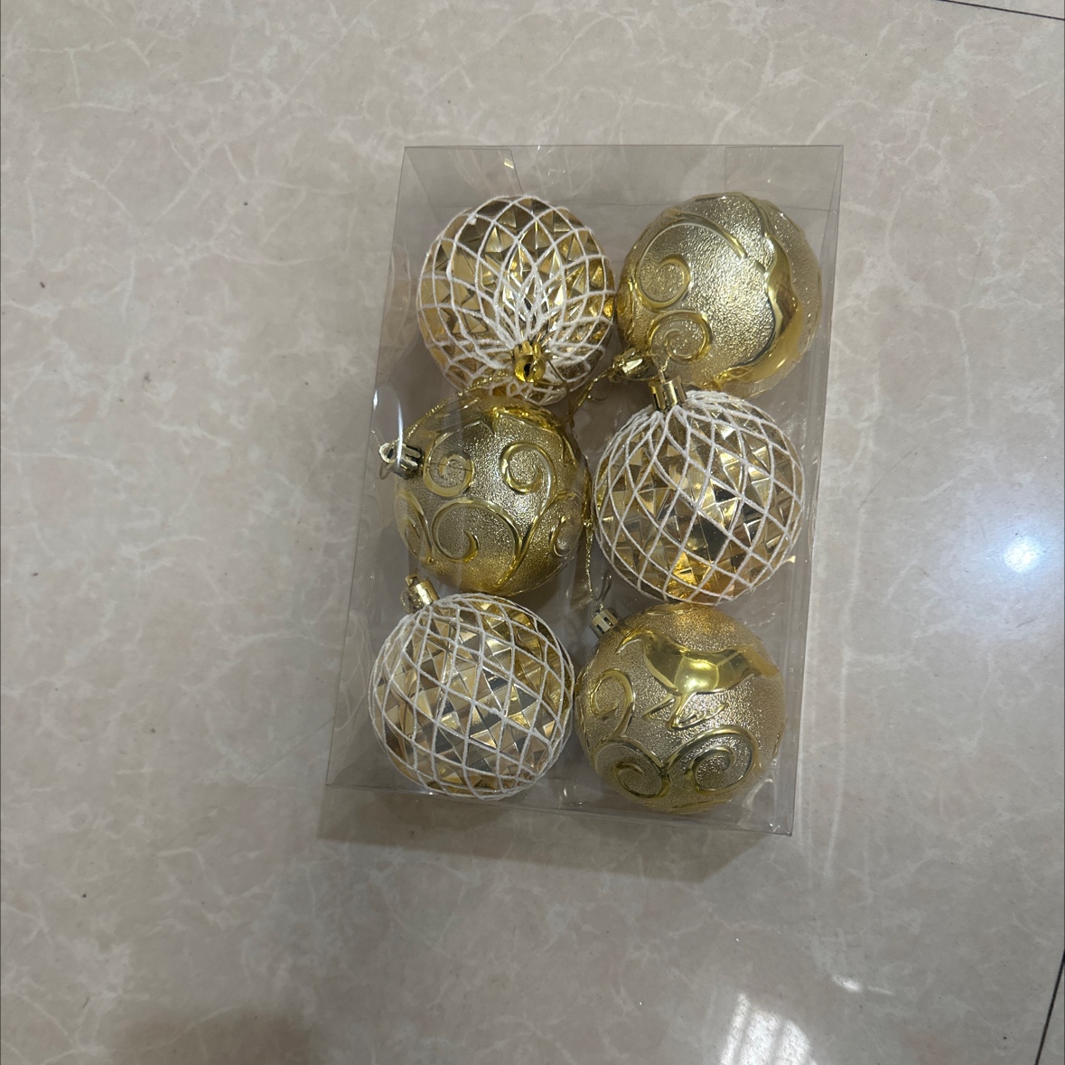 圣诞用品 8CM圣诞挂球