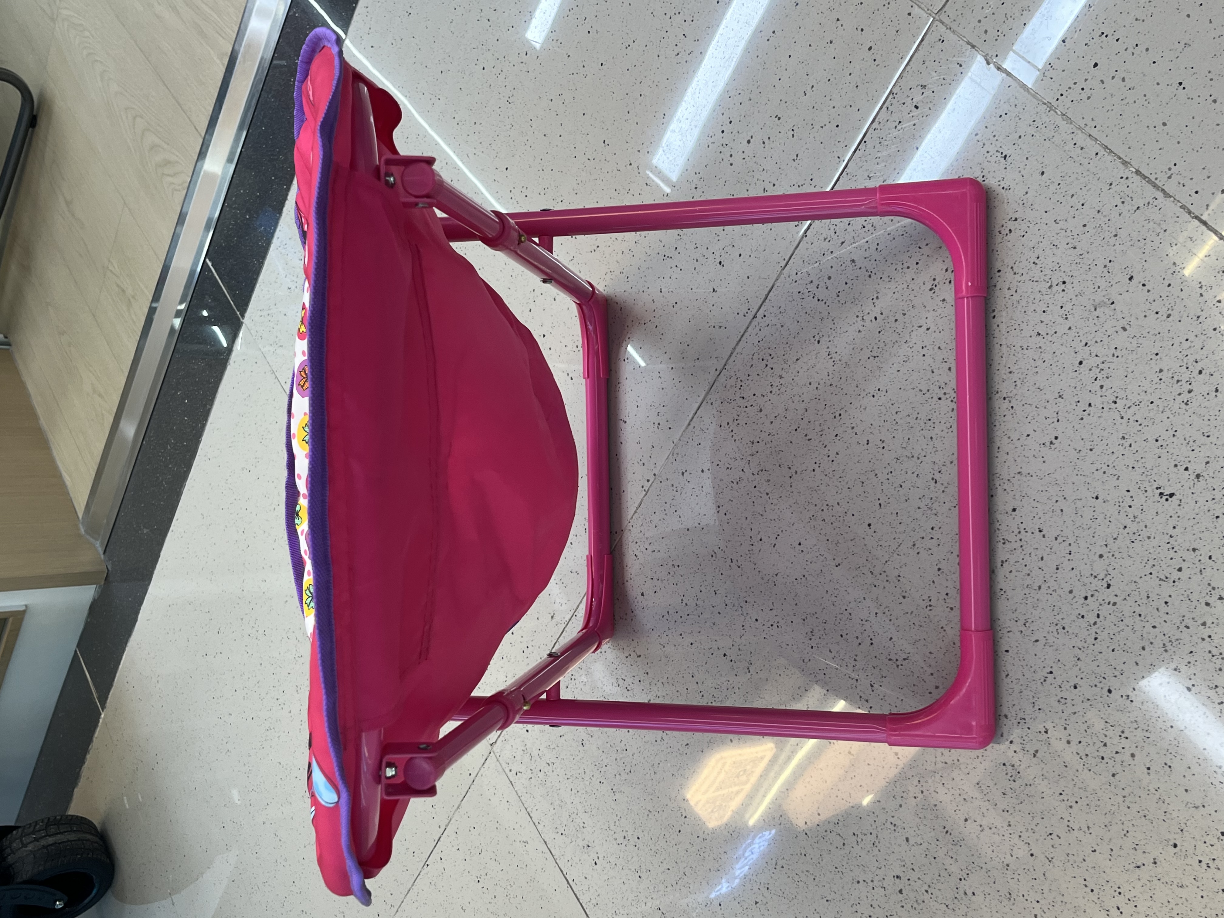 儿童月亮椅懒人椅太阳椅宝宝卡通折叠靠背椅休闲板凳幼儿园小椅子 详情图6