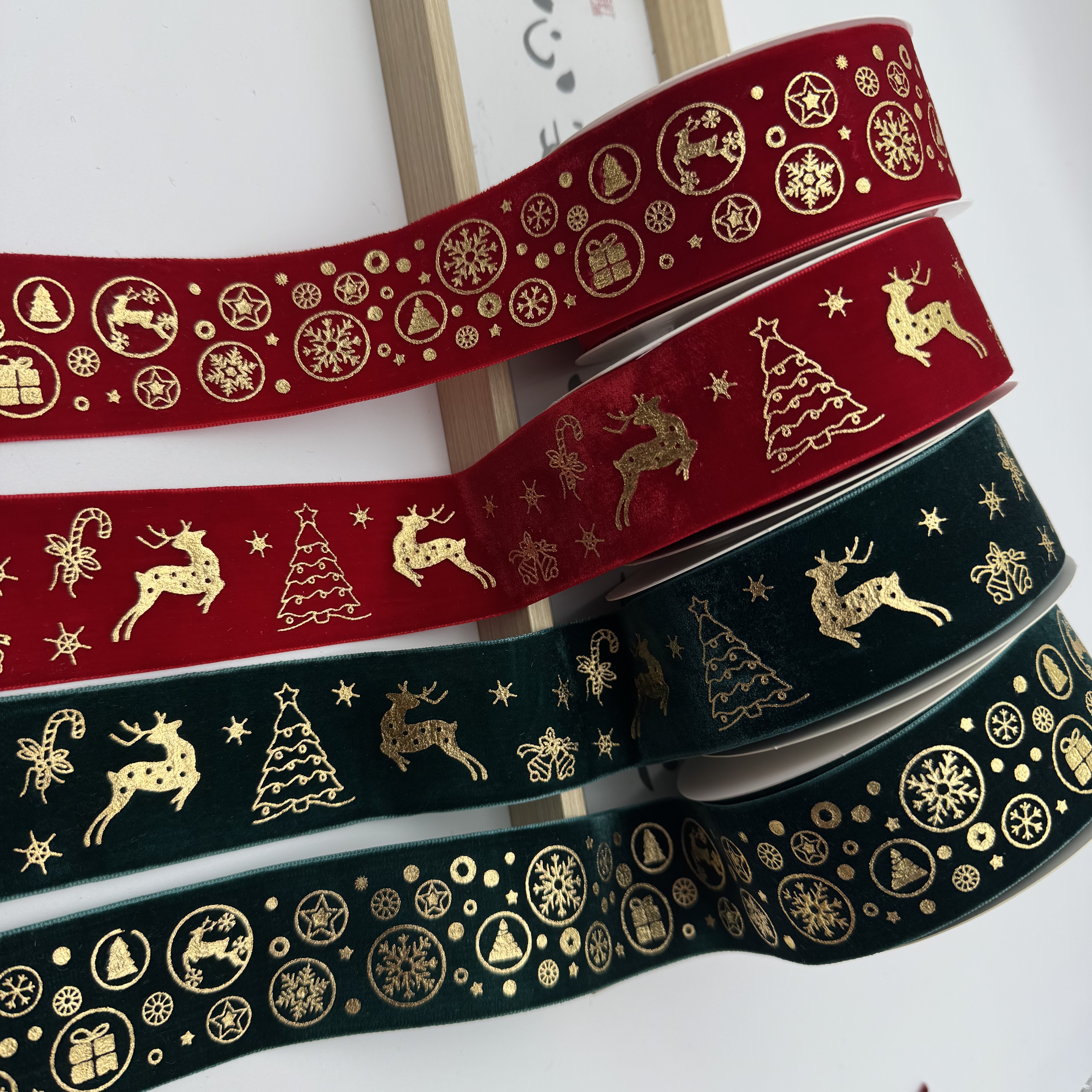 Customized webbing, sample processing, gradient webbing, ribbon bow decoration, handcrafted materials, wide and multi-color webbing, DIY accessories Specification image