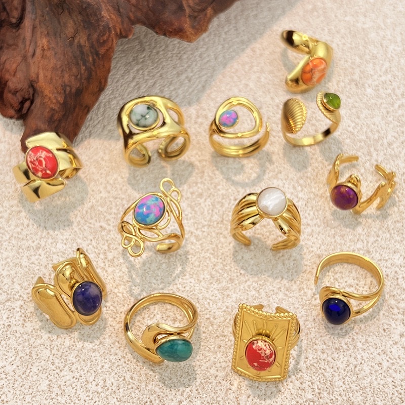 Silver ring, women's personalized children's ring, vintage brushed jewelry, simple and fashionable ring, various styles of ring Specification image