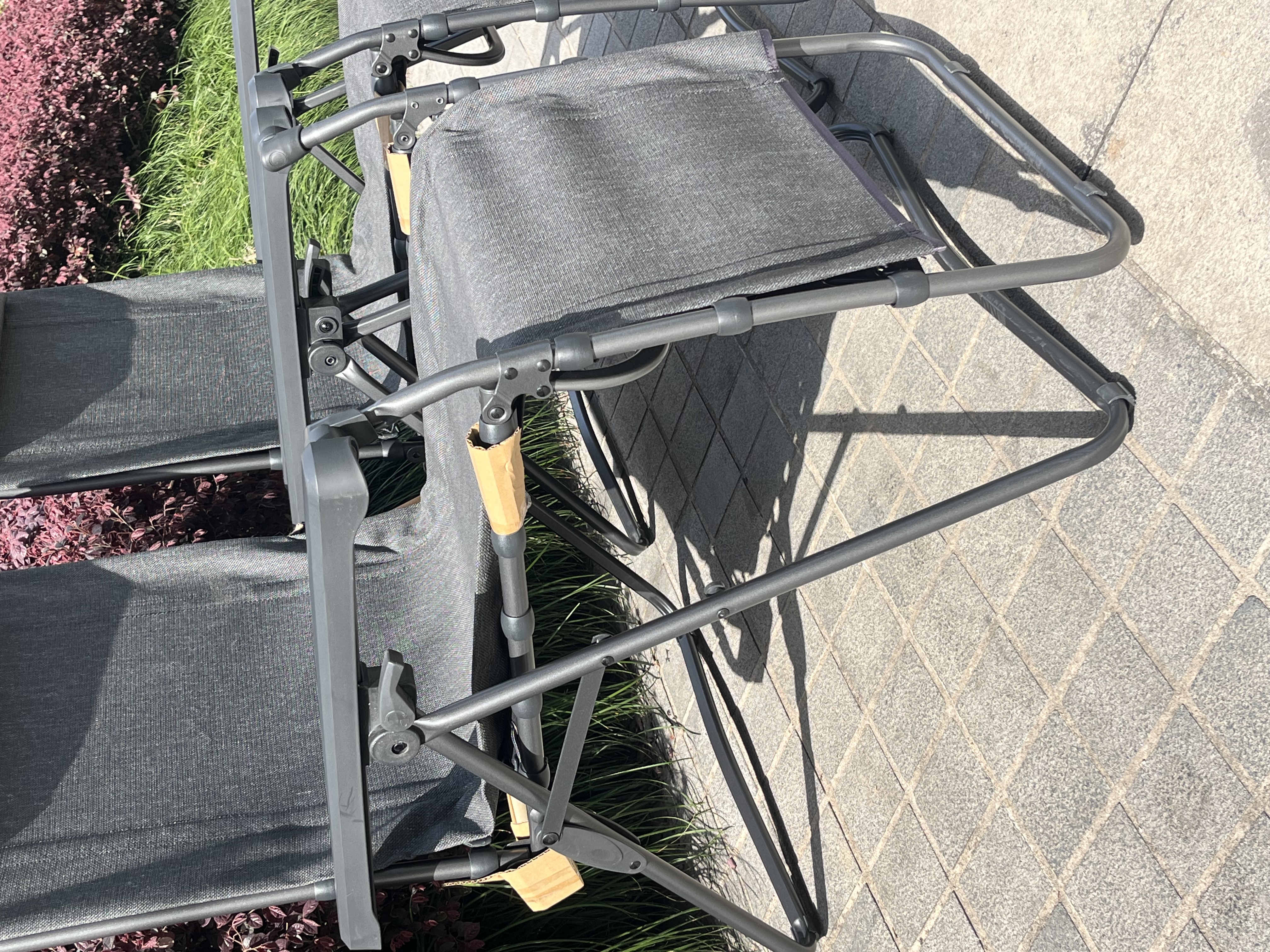 户外折叠躺椅午休午睡办公室靠椅折叠床休闲靠背沙滩椅子懒人家用阳台 细节图